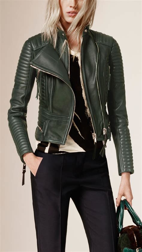 burberry quilted leather biker jacket|Burberry quilted jackets for women.